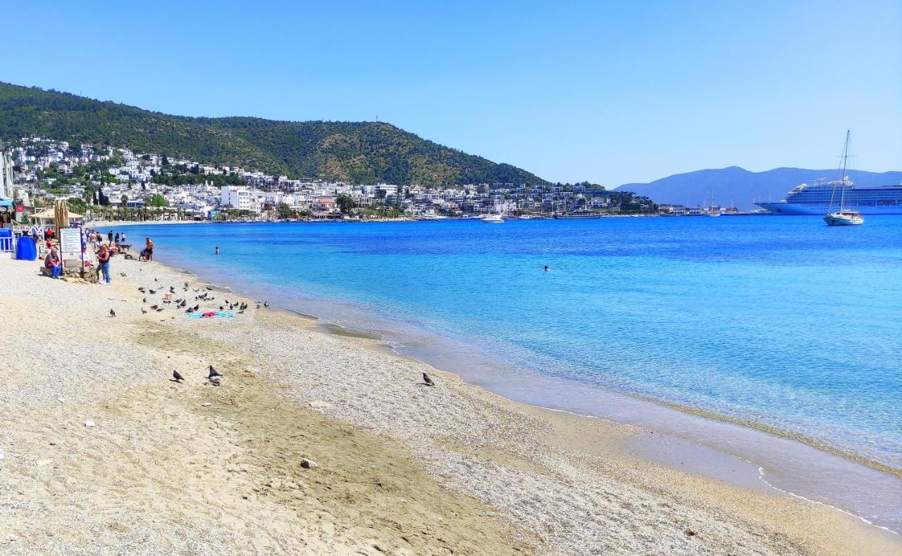 Central, Cozy, 15 Min Walk To The Beach, Fast Wi-Fi, Free Parking, 4Ppl Bodrum Ngoại thất bức ảnh